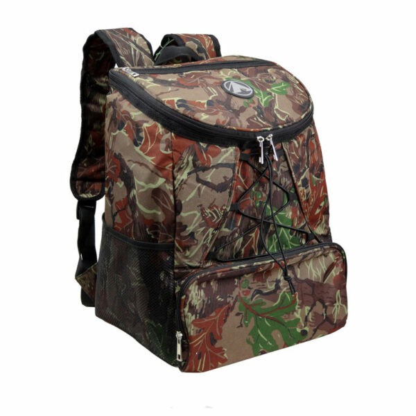 GigaTent Insulated Backpack Leakproof Soft Cooler for Lunch, Picnic, Hiking, Beach, and Park (Camo)